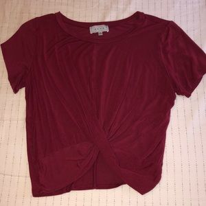 Gaze twist front top